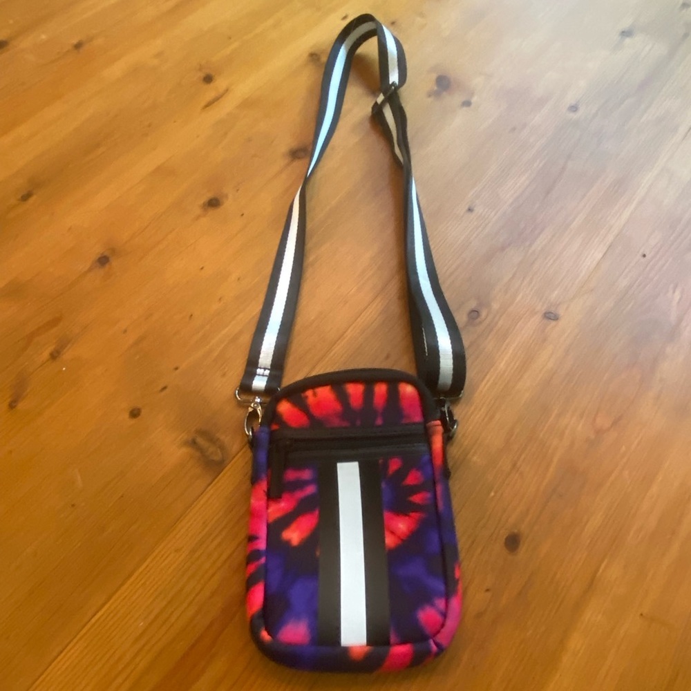 Tye Dye Haute Shore cross body.